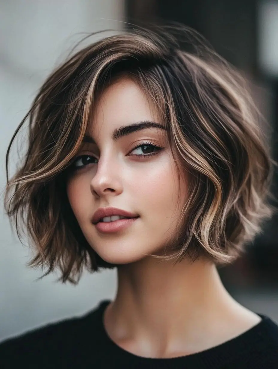 Honey-Blonde Balayage with Face-Framing Layers