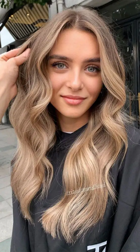 Brunette Tousled Bob with Subtle Waves