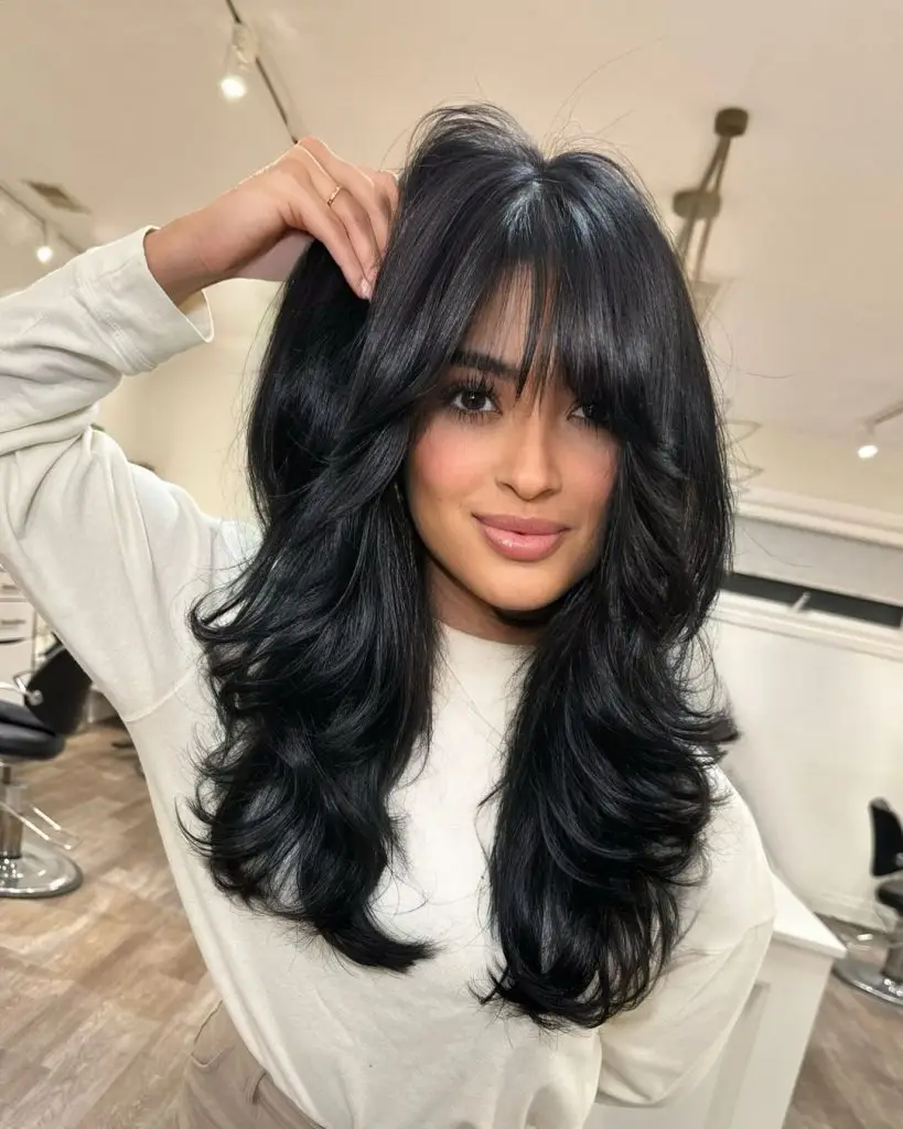 Rich Mocha Hair with Copper and Cinnamon Undertones