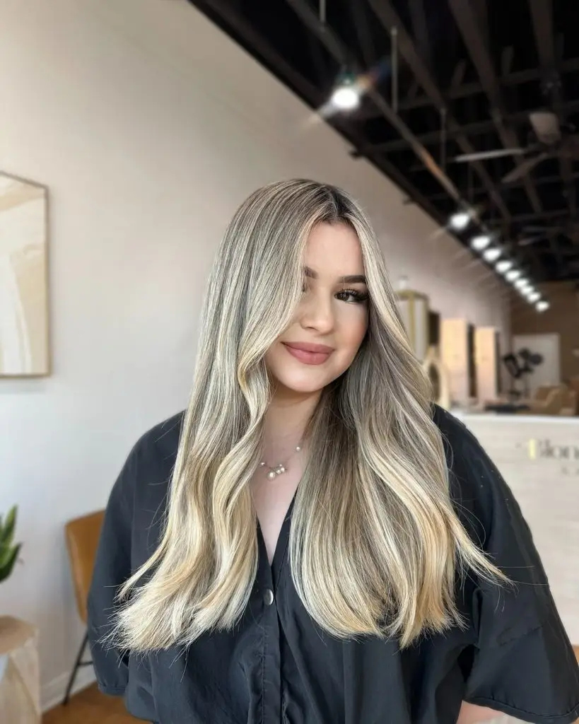 Sleek Bob with Curtain Bangs