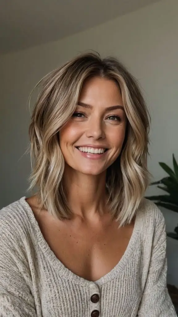 Sleek and Straight Brunette Elegance