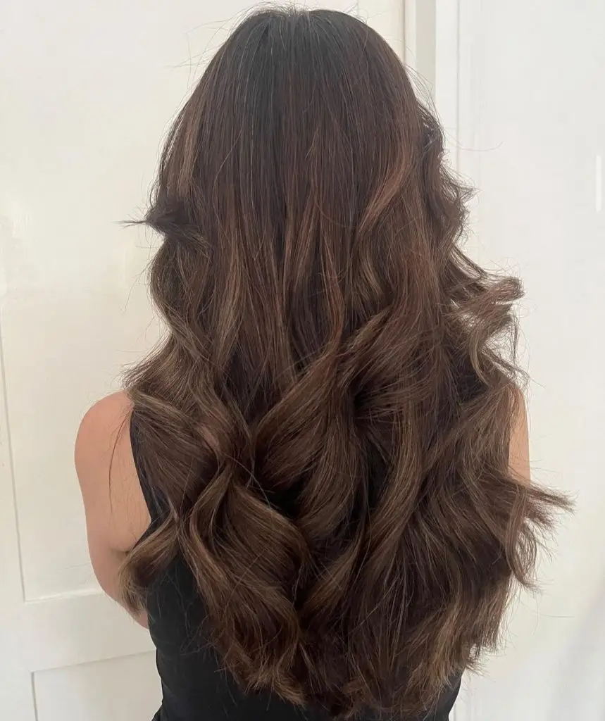 Cinnamon Brown Hair with Auburn Undertones