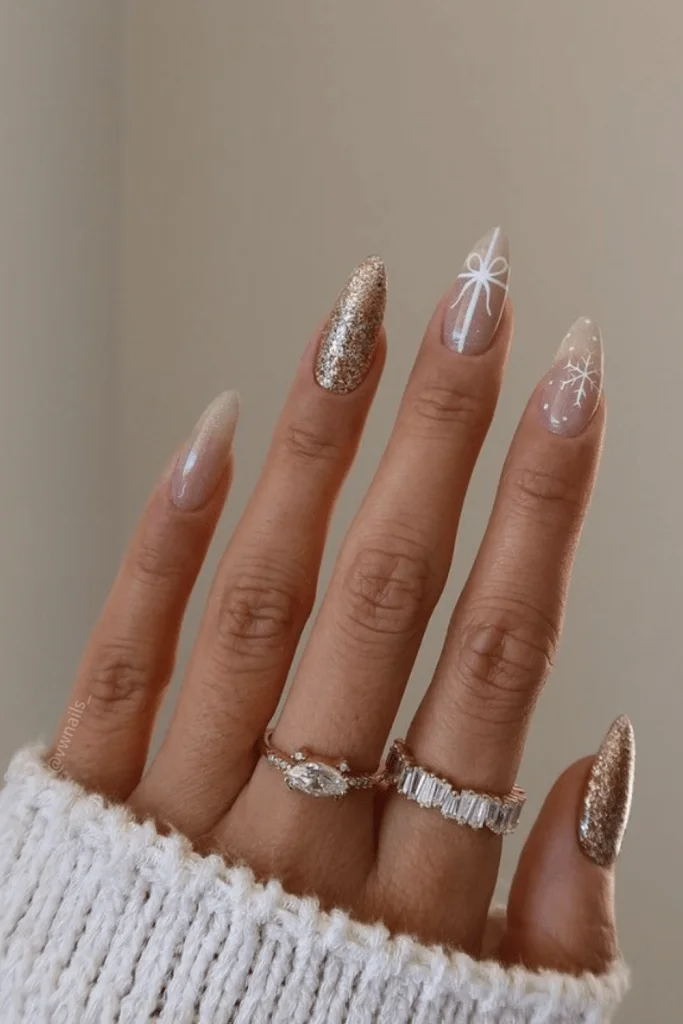 Whimsical Rainbow Short Nails