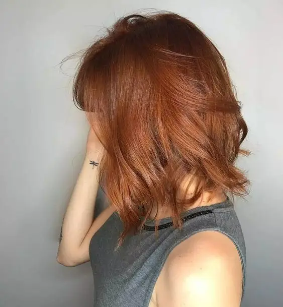 Strawberry Blonde Gradient Hair