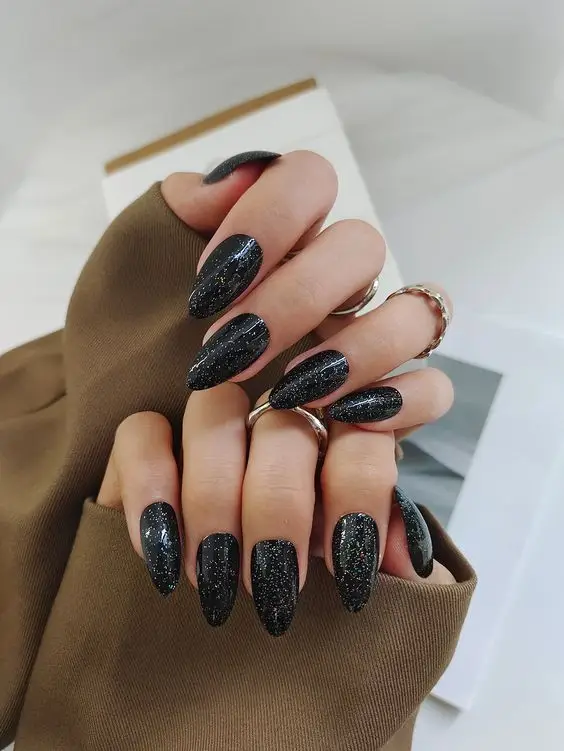Pastel Heart Nails with Nude Base