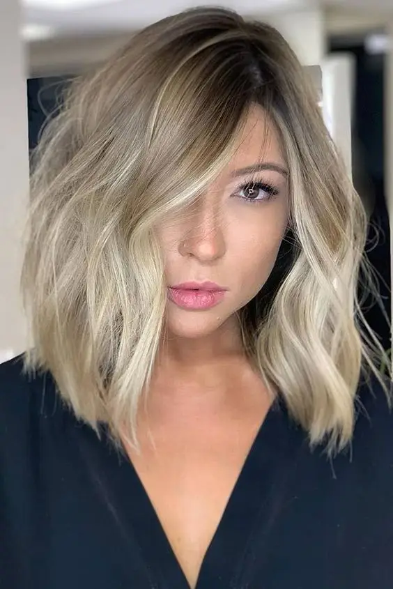 Cherry Cola Balayage Hair