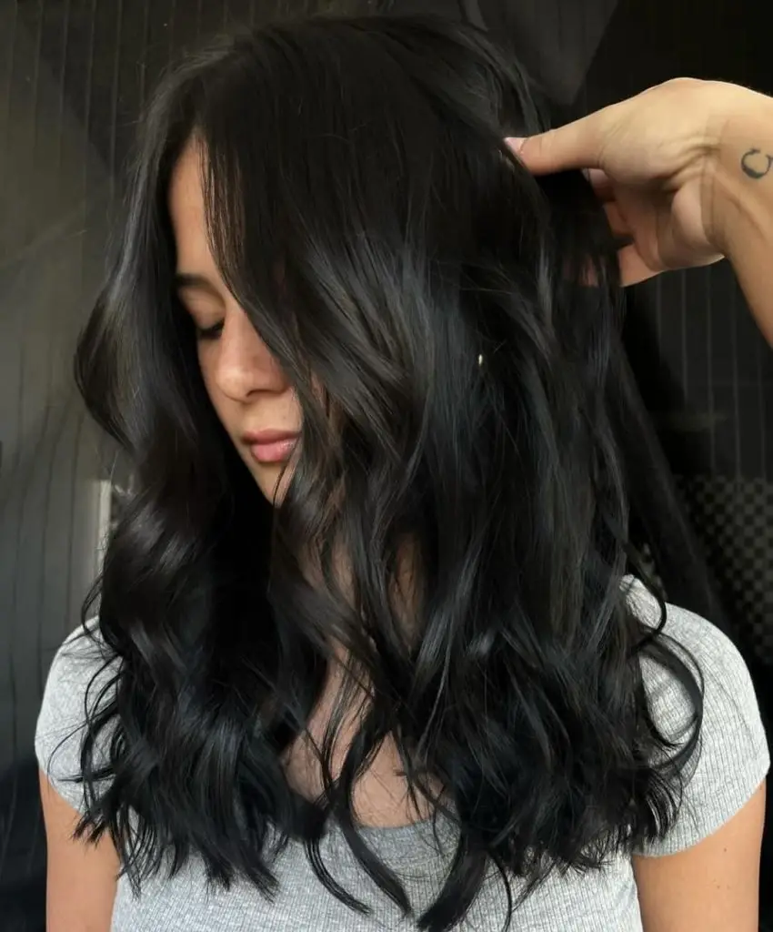 Mahogany Brown Hair with Soft Golden Hues