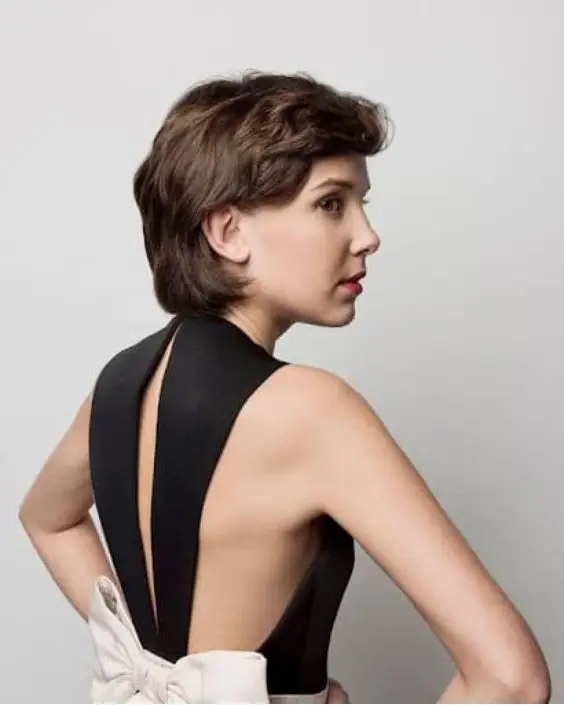 Shaggy Pixie Haircut with Face-Framing Bangs