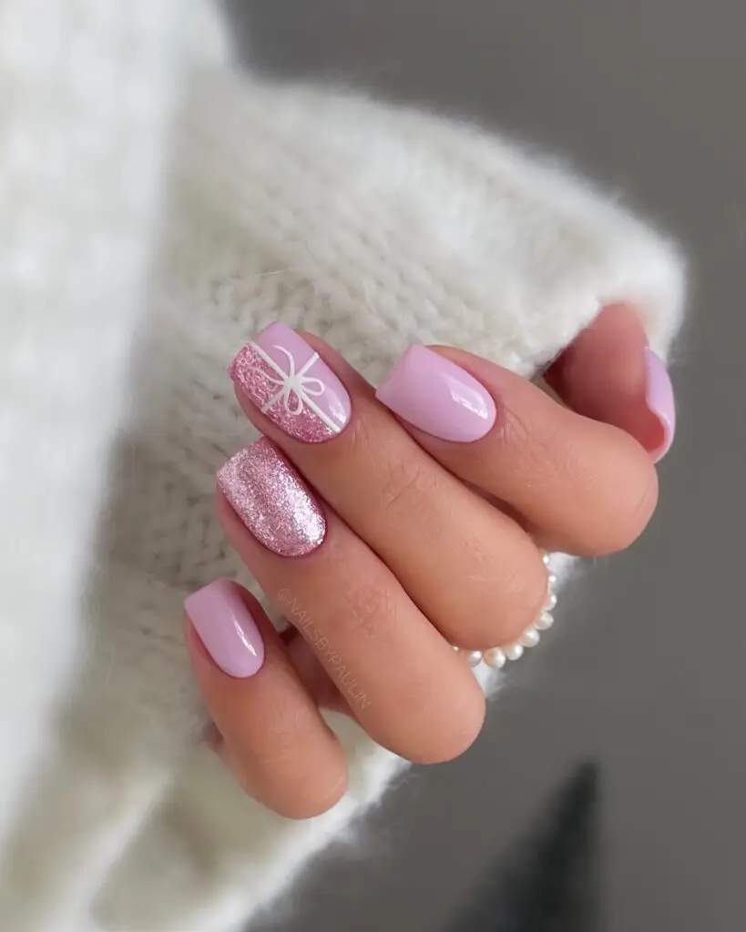 All Wrapped Up Valentine's Nails