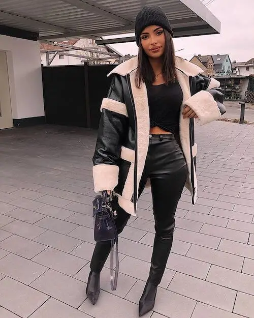 Polished Glam in Camel and Layers