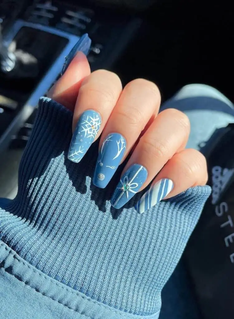 Frosty Blue Glam