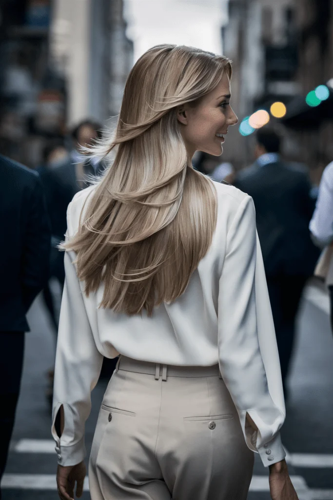 Soft Caramel Balayage with Textured Curls