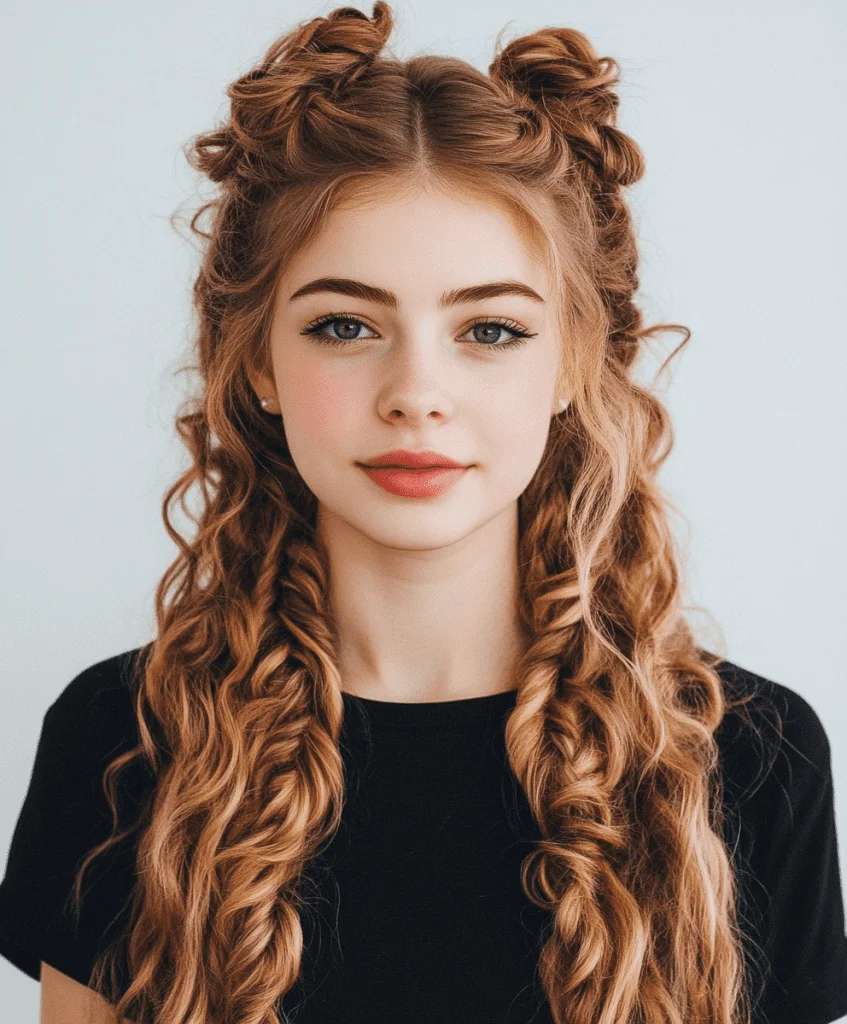 Sleek braided ponytail with minimalist detailing for on-the-go style