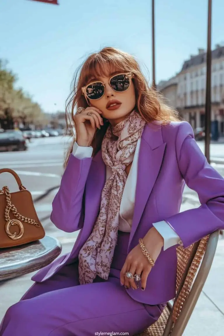 Elegant fall outfit with heritage trench coat and structured accessories