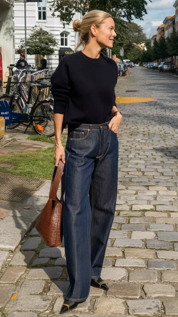 Minimalist Chic with a Pop of Print
