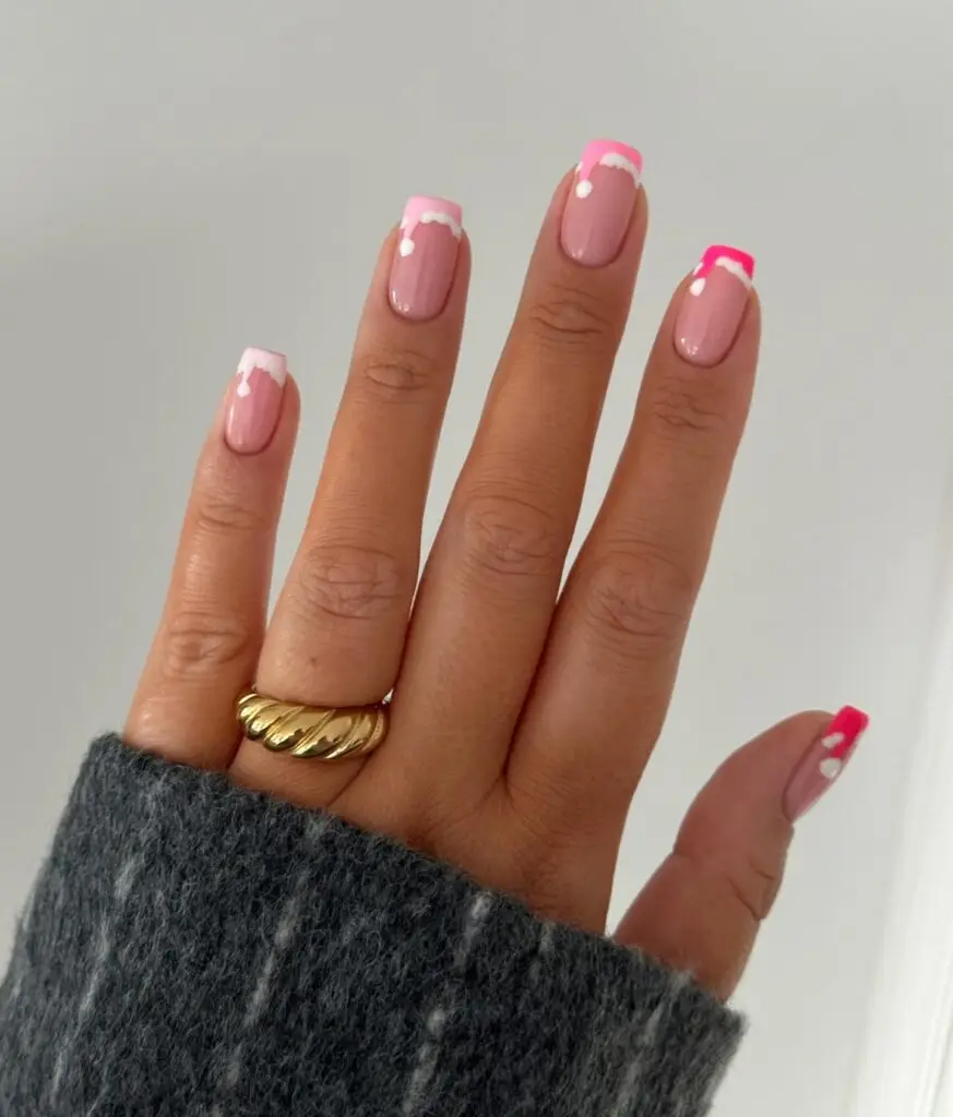 Playful Pink Santa Hats