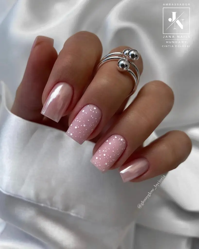 Pink Snowfall Magic