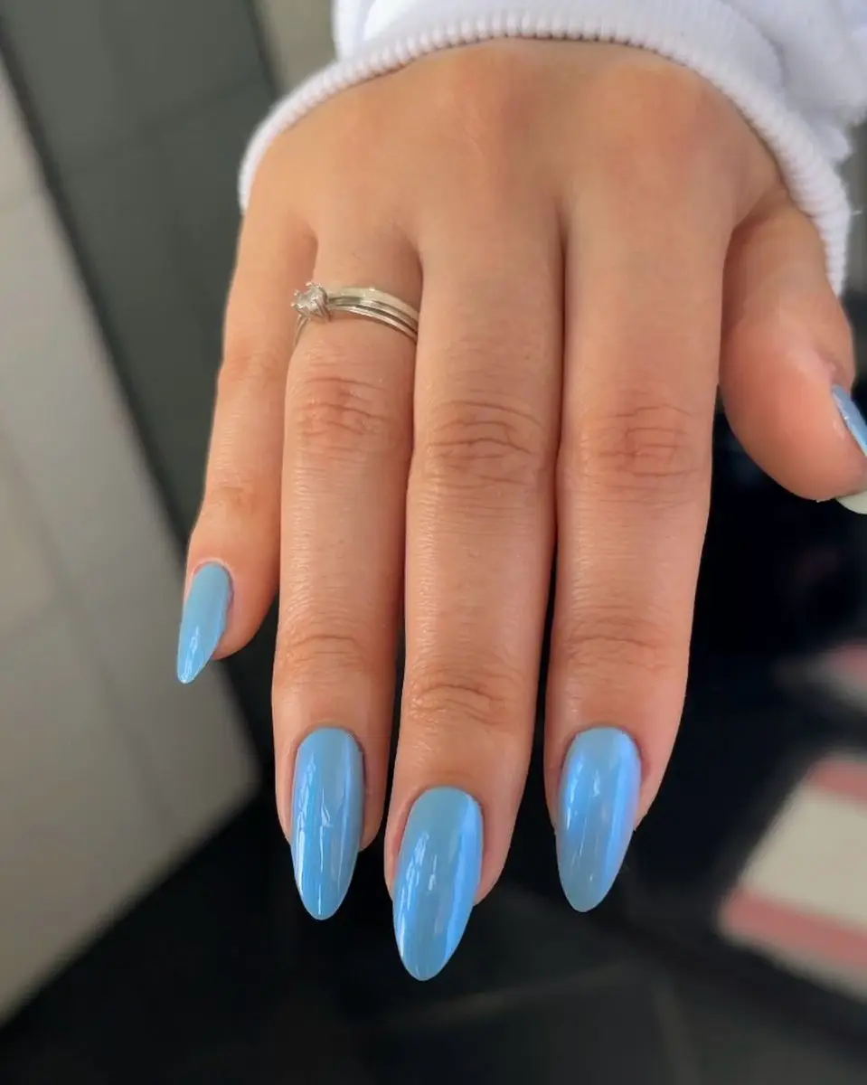 Geometric Sapphire Glam