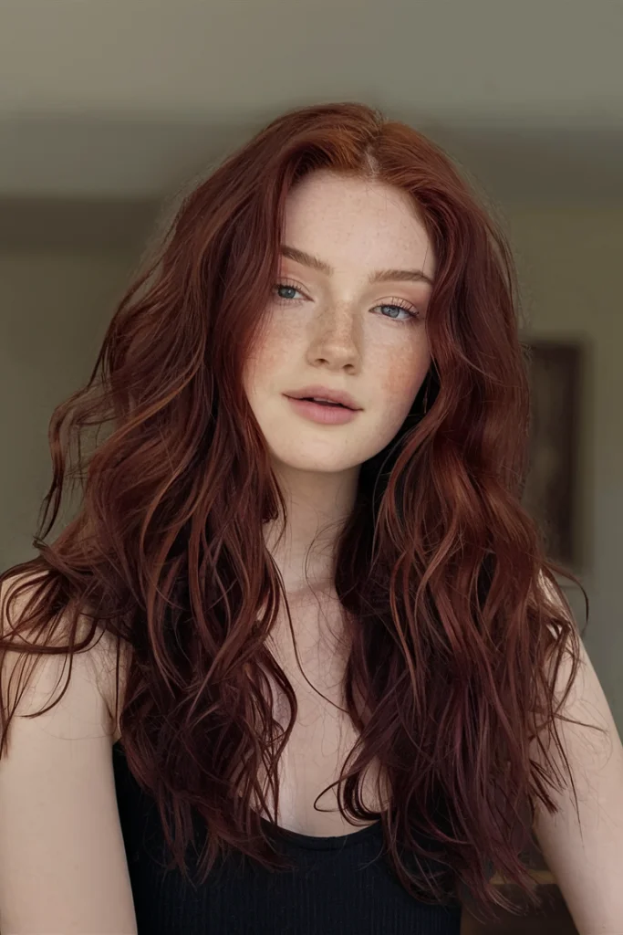 Pearly Blonde Layered Hair