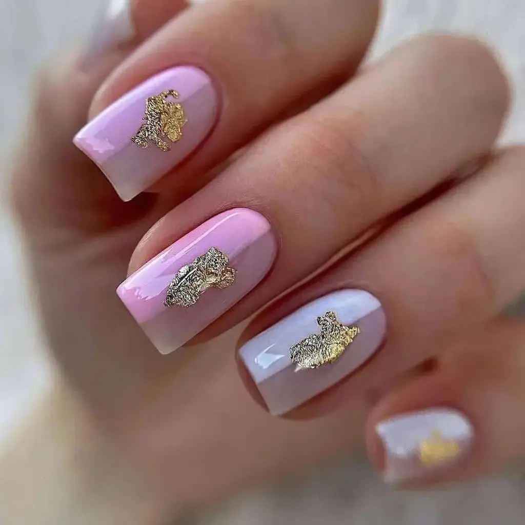 Playful Pastel Swirls Nail Design