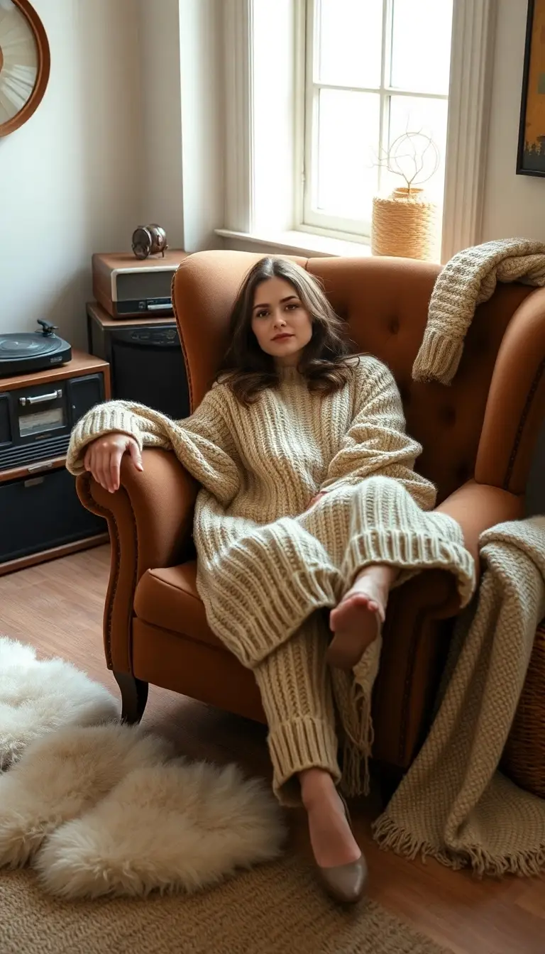 Cozy Chunky Knit Sweater