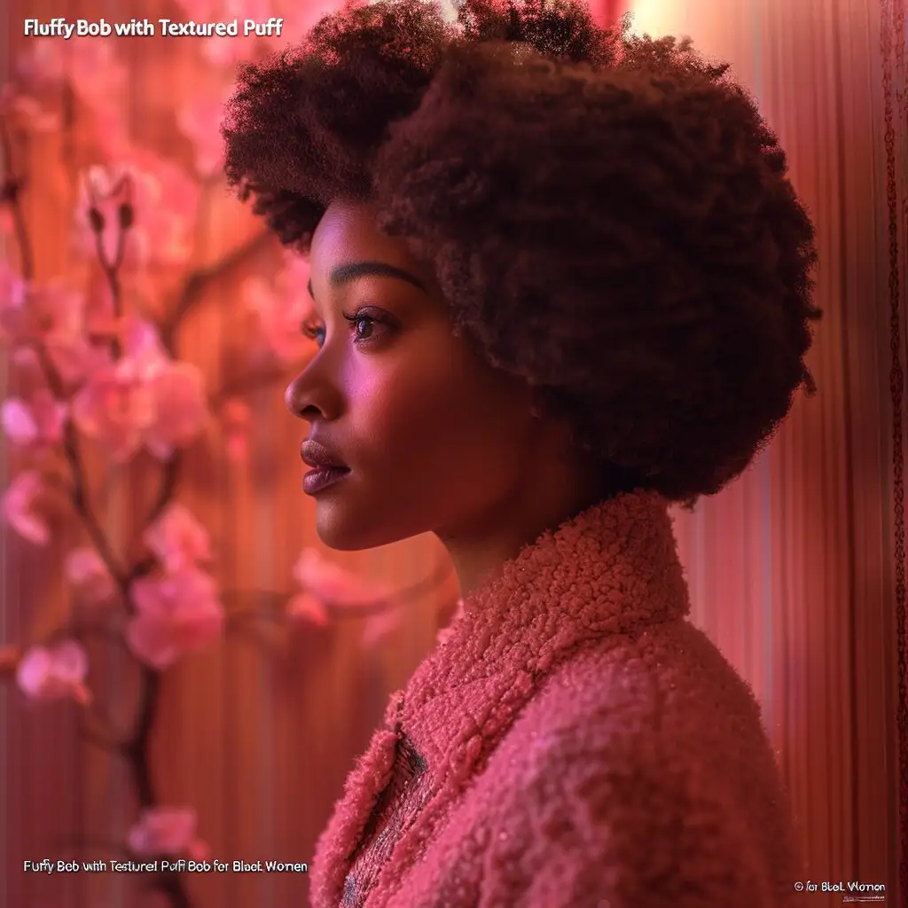 Fluffy Bob with Textured Puff