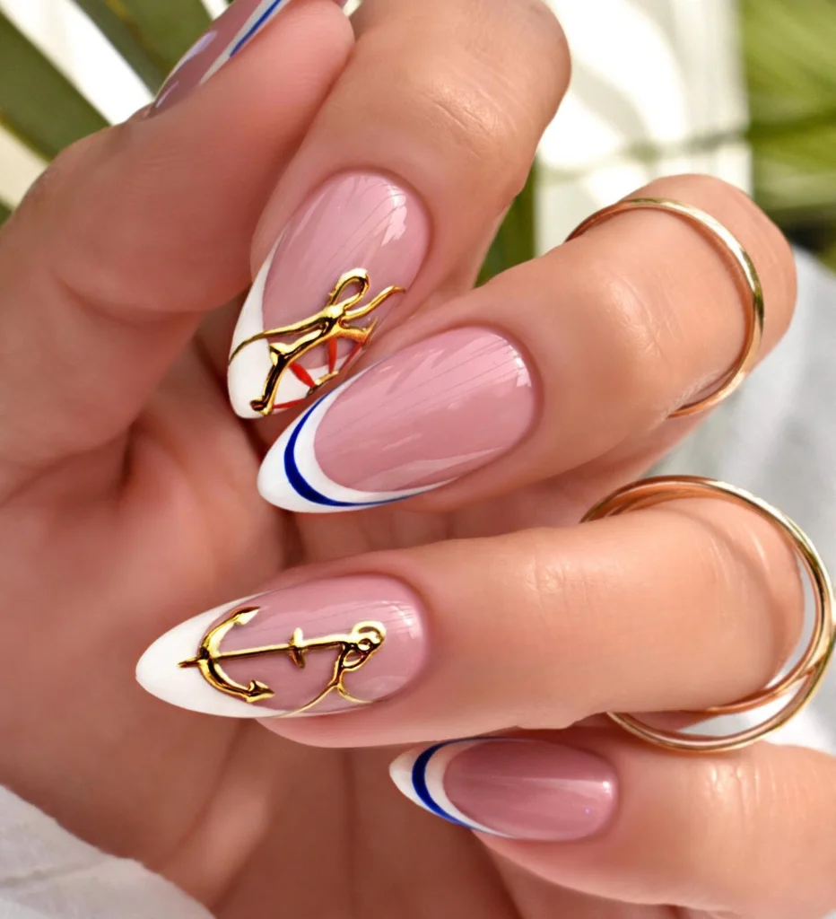 Bold Neon Citrus Nails