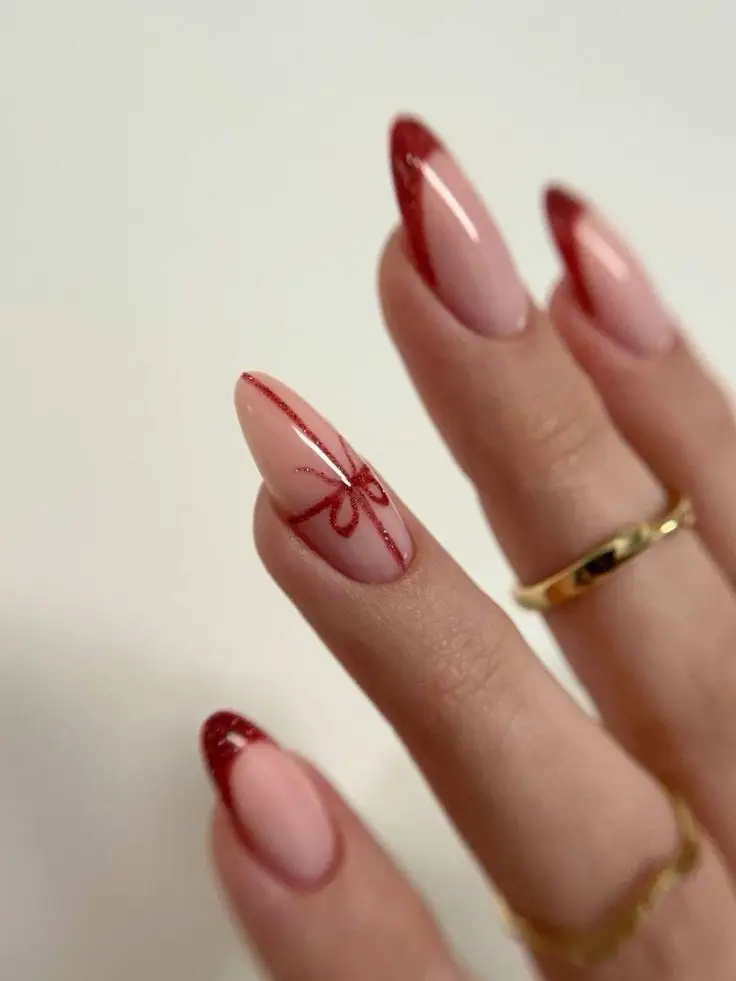 French Twist Nails with a Spring Update