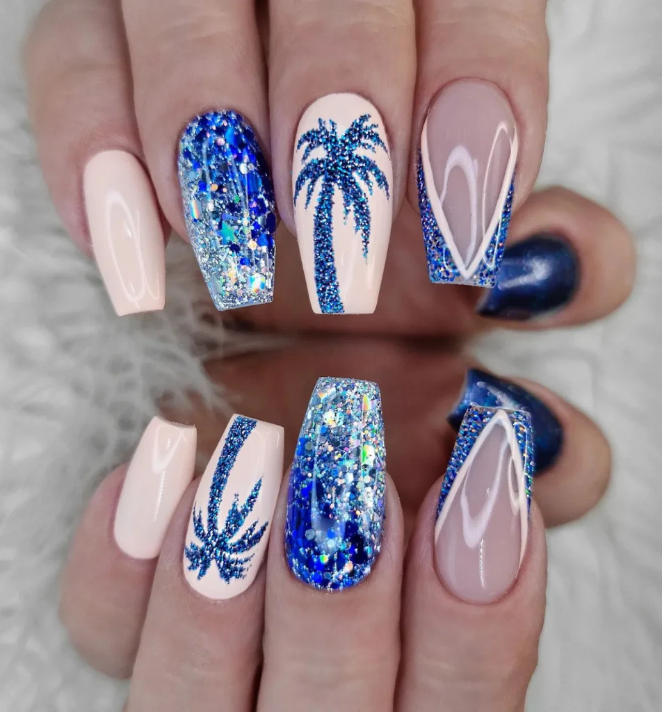 Vibrant Spring Geometric Design