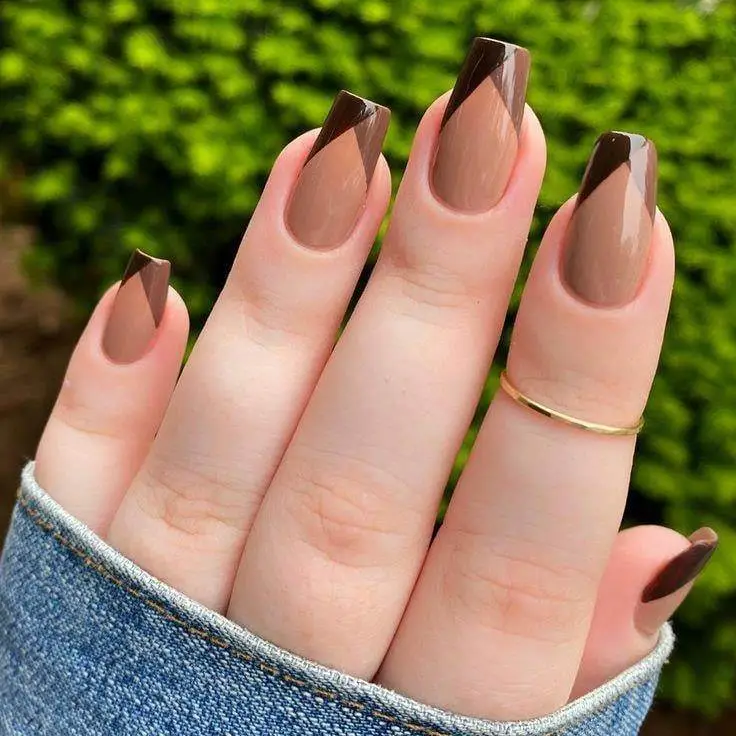 Bright tropical-inspired nail design