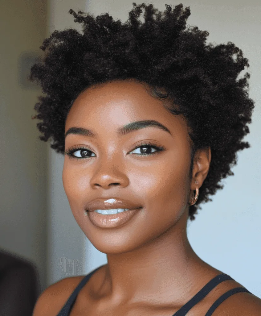 Stacked Curly Bob