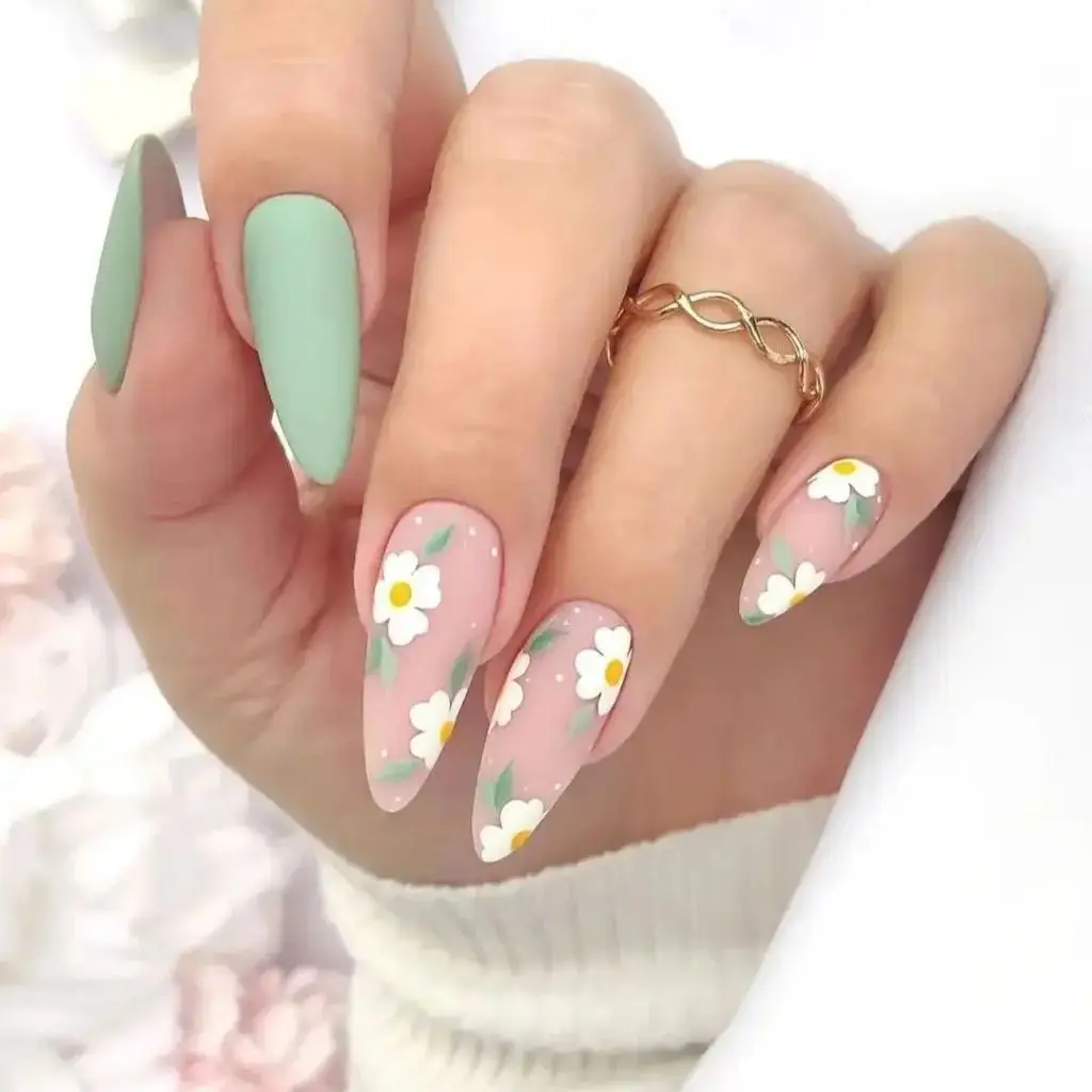Delicate Pastel Gradient Nails