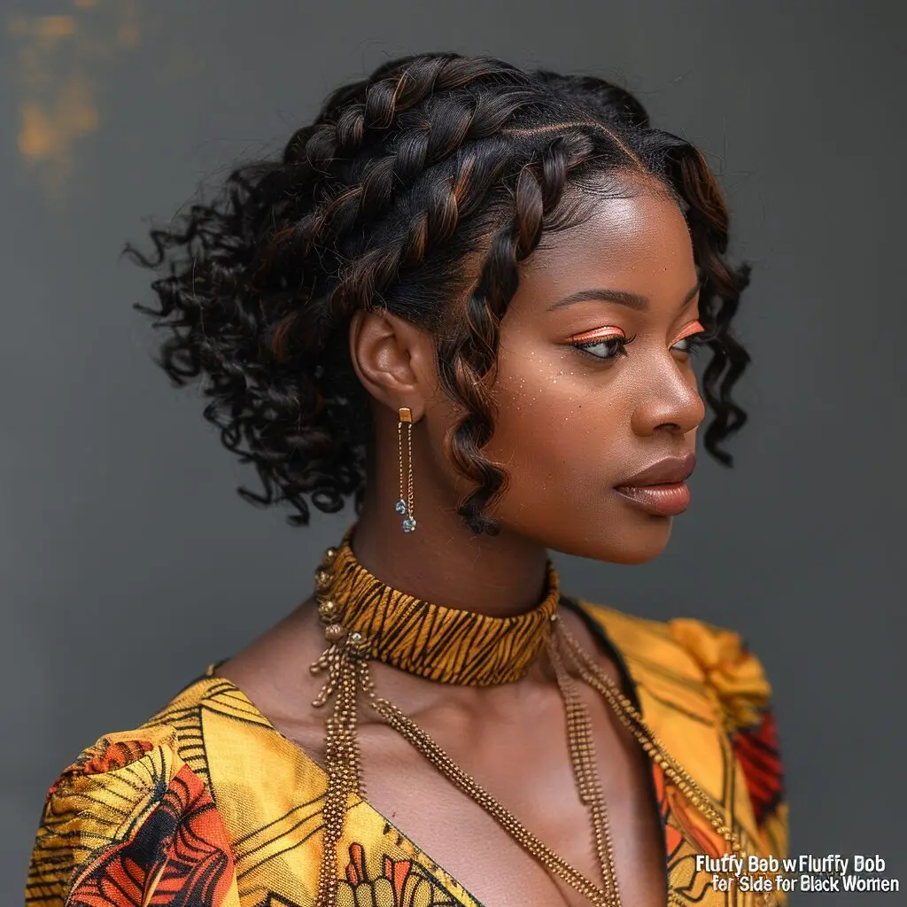 Twisted Braids with Fluffy Ends