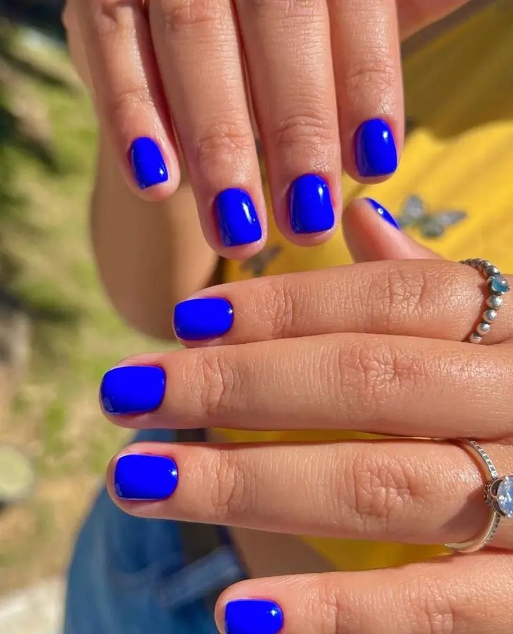 Spring Nails with Bold Florals and Neon Details