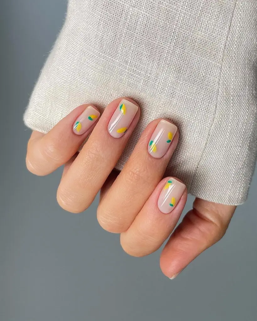 Edgy Neon Graffiti Nail Design
