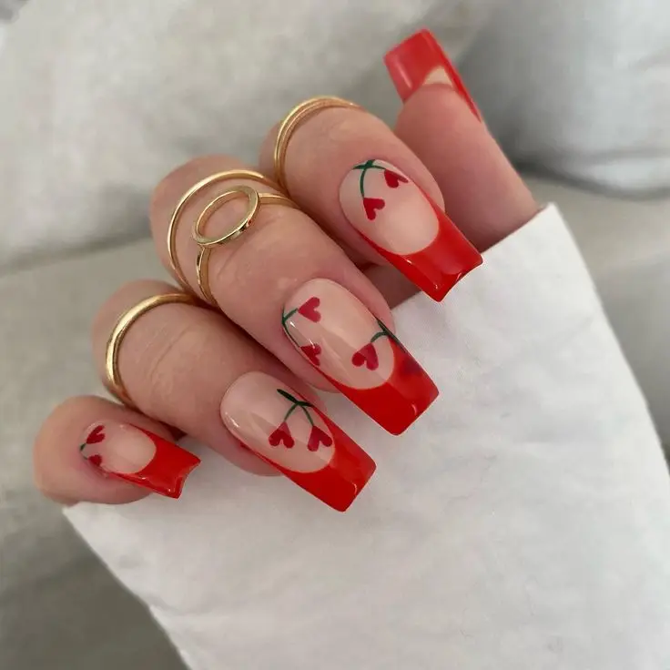 Pink Tulip Nails