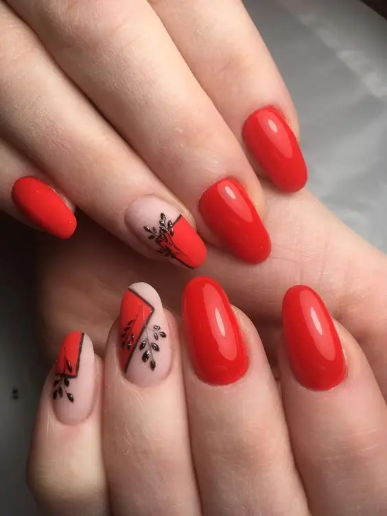Metallic Chrome Nails