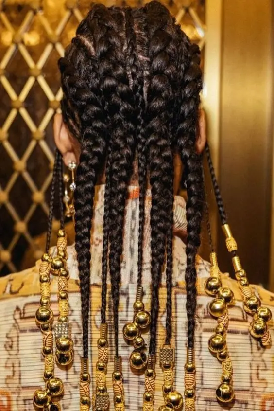 Beaded Braids Alicia Keys