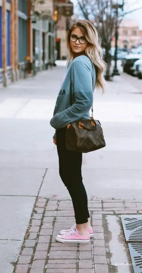 Casual Layers with a Sporty Touch