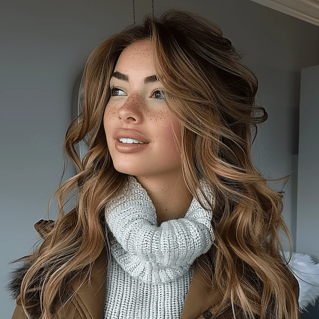 Dimensional Caramel Waves for Soft Contrast
