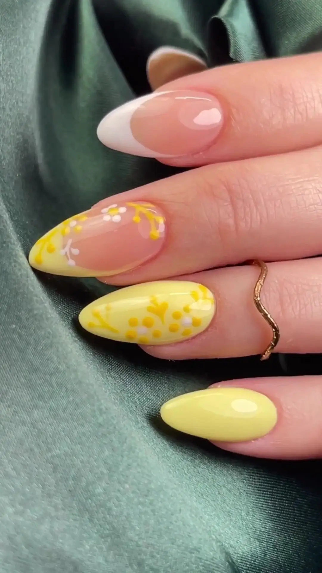 Floral Garden-Inspired Nails