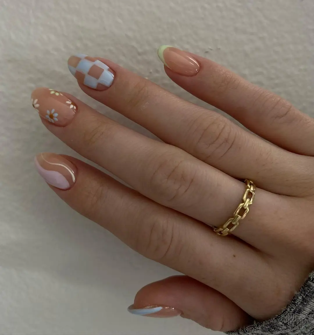 Playful Jelly Pop Nails