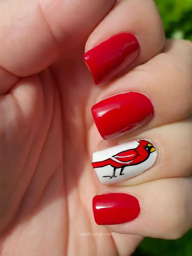 Minimalist Cardinals Artwork