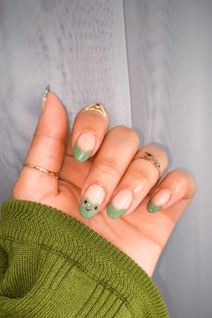 Quirky Frog Nails