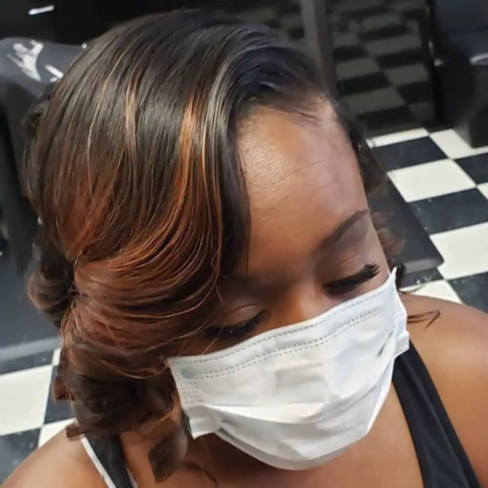 Classic Bob with Subtle Highlights for Black Women