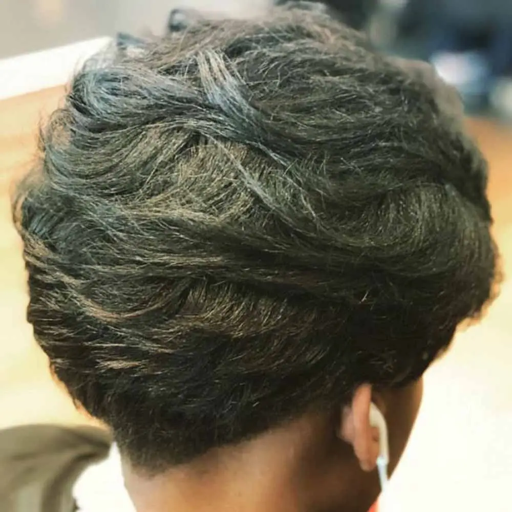 Sleek Bob with Rounded Ends for Black Women
