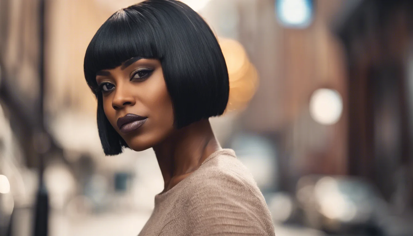 Very Short Bob for Black Women