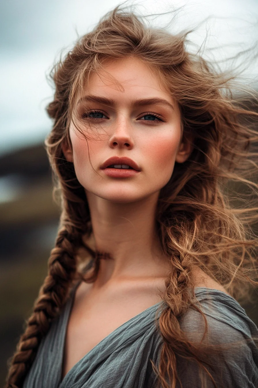 Viking-Inspired Twisted Crown