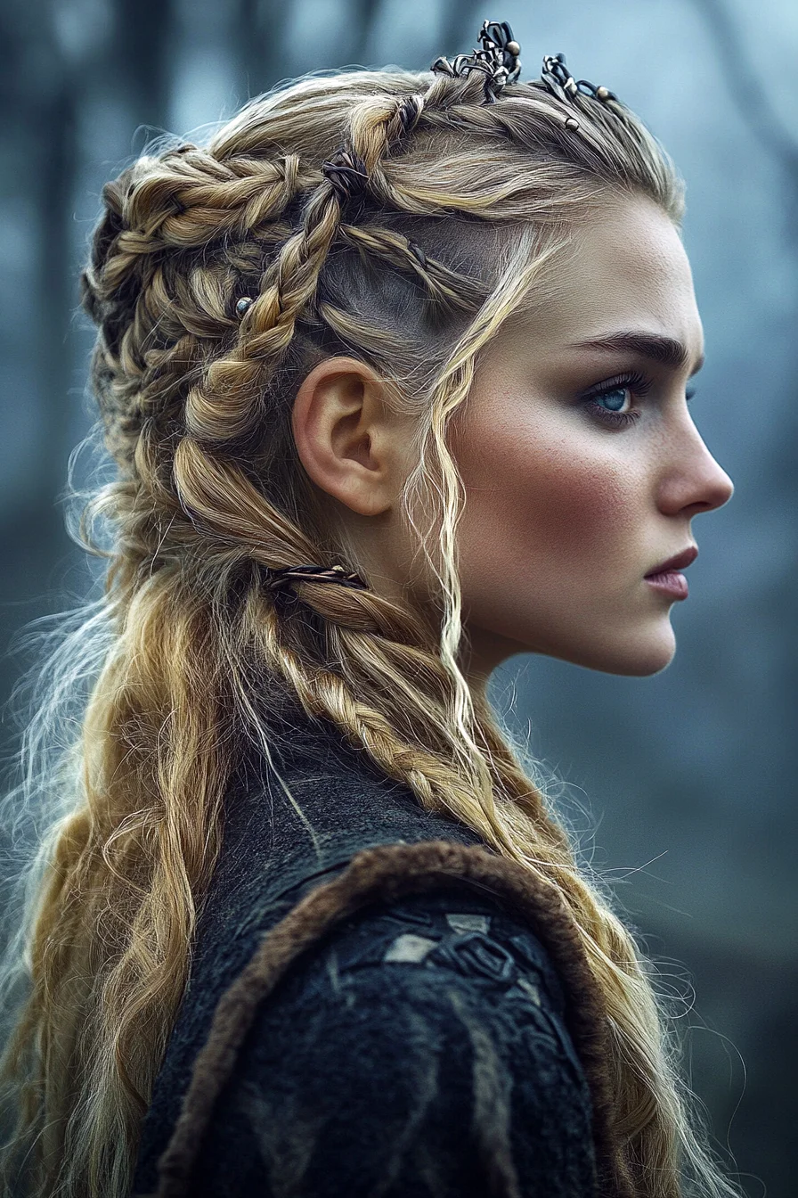 Viking Double-Braided Tails