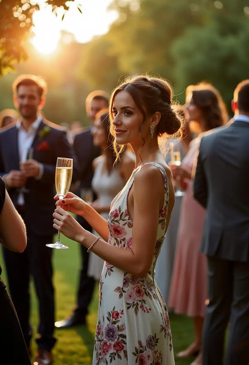Embellished Wedding Guest Look